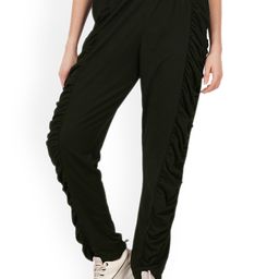 Fashionable Women Cotton Regular Fit Mid-Rise Track Pants-image-63