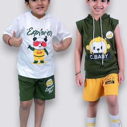 CHANDRIKA Kids-Boys Multi Clothing Set-image-85