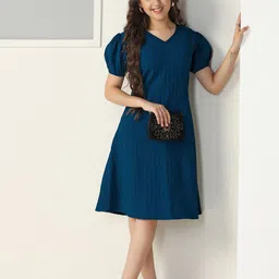 OMPAX A-Line Dress-43