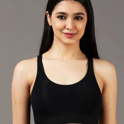 NEVER NEUD Sports Bra for Women, Wirefree & Non Padded Bralette, Anti Microbial-picture-6
