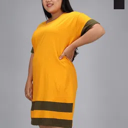 Christy World Women Pack Of 2 Longline Plus Size T-shirt-image-28