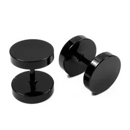 Teeragaj Unisex Stainless Steel Circular Studs-picture-0