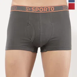 Sporto by Macho Pack Of 3Outer Elastic Trunks Sprto_M1022-CH(1)-Dnm(1)-R(1)-S-picture-25