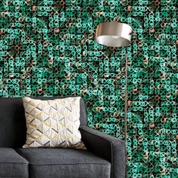 ArtzFolio Printed UV-Resistant Anti-Bacterial Infinity Geometric Pattern Peel & Stick Wallpaper-image-73