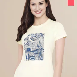 Mast & Harbour Pack Of 2 Printed Cotton T-shirts-image-82