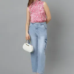 Stylecast X Kotty Printed Cotton Top-picture-21