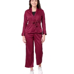 FELLAMO Sequinned V Neck Tunic With Trouser-image-24
