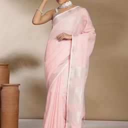 Anouk Rustic Linen Blend Saree-image-104