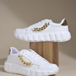 JM Looks Women Lace Up Casual Shoes Stylish Sneakers-image-78