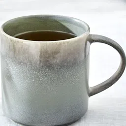 Home Centre Grey & Beige Printed Stoneware Glossy Mug-image-58