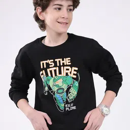 Monte Carlo Boys Graphic Printed Full Sleeve Sweatshirt-picture-17