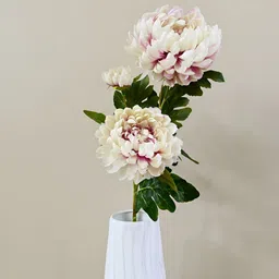 Blooming Floret White 1 Pieces Peony Artificial Flower-12