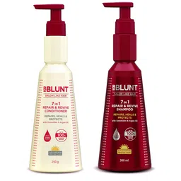 BBLUNT Set of 7 in 1 Repair & Revive Shampoo & Conditioner-43