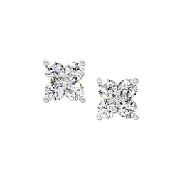Sparkles Stud Earrings 0.56 Carat IGI Certified Round Shape Diamond 14K-image-98