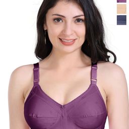 SHYAM SONS FLAIR Women Pack of 3 Full Coverage Bra-image-98
