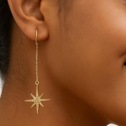 Gold Plated Stainless Steel Korean Earrings For Women And Girls-image-98