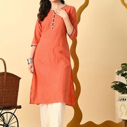 METAFAB Printed Straight Kurta-image-25