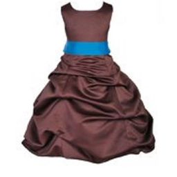Wow Princess Satin A-Line Dress-image-99