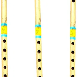 Flute Combo Indian B+G+G Scale Bamboo Flute-19