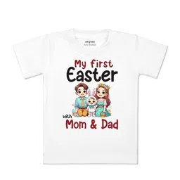 Arvesa Kids Typography Printed Applique T-shirt-picture-23