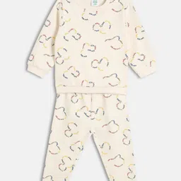 MINI KLUB Boys Printed Round Neck T-shirt With Trousers-picture-15