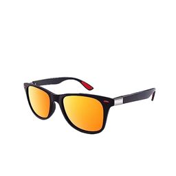 SPADEACES Unisex Yellow Lens & Black Square Sunglasses with Polarised and UV Protected-picture-12