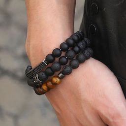 Designs & You Men Silver-Plated Bracelet-picture-57