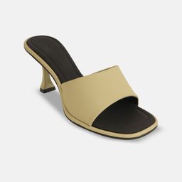 DROP BOLD Colourblocked Slim Heeled Sandals-58