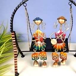 apka mart Black Figurine Showpiece-picture-14