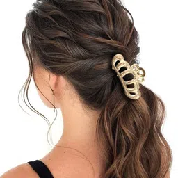 KRENOZ Women Set of 4 Claw Clip-47