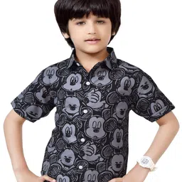BAESD Boys Standard Opaque Printed Casual Shirt-picture-12