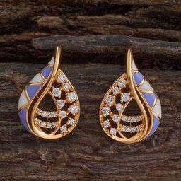 Kushal's Fashion Jewellery Geometric Studs Earrings-image-8
