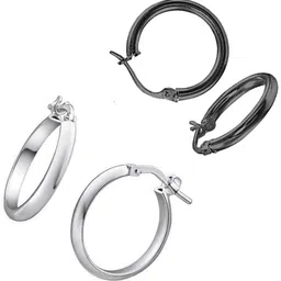 shobhram Set Of 2 Circular Hoop Earrings-12