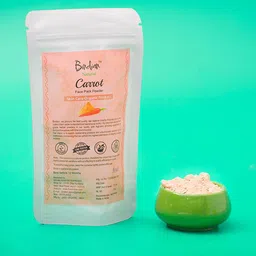 Bindian Carrot Face Pack Powder - 50 g-10