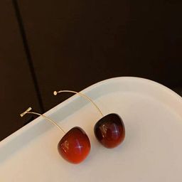 Celestria Cherry Drop Earrings-11