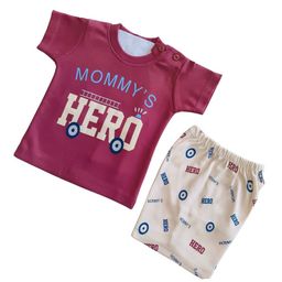 BAESD Boys Printed T-shirt with Shorts-image-68