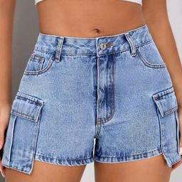 StyleCast x Revolte Women Washed Denim Shorts Technology-image-64