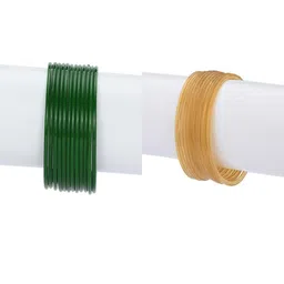 1ST TIME Women Green Bangle-image-60