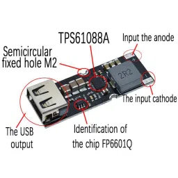 Single Cell Lithium Battery Boost Power Module Board image 2