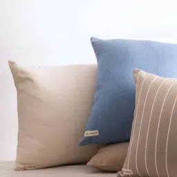 Copper-Red White Square Cushion Covers-image-23