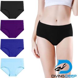Diving Deep Women Pack of 4 Cotton Hipster Briefs-image-75