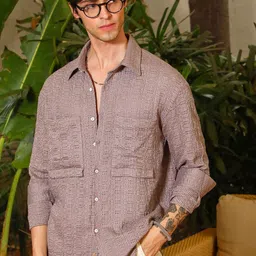 Campus Sutra Men Comfort Opaque Casual Shirt-picture-25