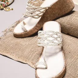 TRYME Ethnic Wedge Sandals-27