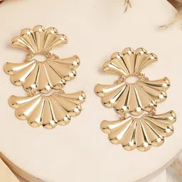Bohey by KARATCART Contemporary Drop Earrings-86