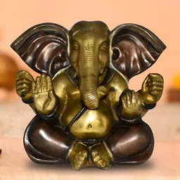 CraftVatika Gold-Toned Religious Idol Showpiece-picture-18