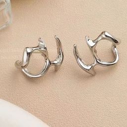 BEYTER Sterling Silver Contemporary Studs-24