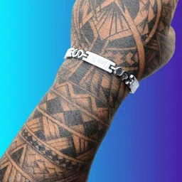 Dynamic Retail Global Unisex Silver Bracelet-image-83