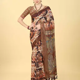 DIVASTRI tie and dye Saree-image-22