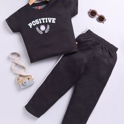 Here&Now X Game Begins Girls Printed T-shirt with Trousers-picture-31