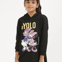 Nap Chief Girls Printed Hooded Sweatshirt-image-28